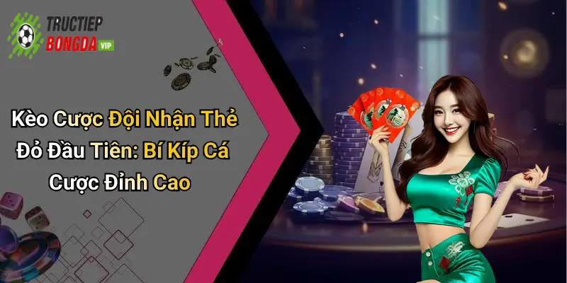 Kèo Cược Đội Nhận Thẻ Đỏ Đầu Tiên: Bí Kíp Cá Cược Đỉnh Cao