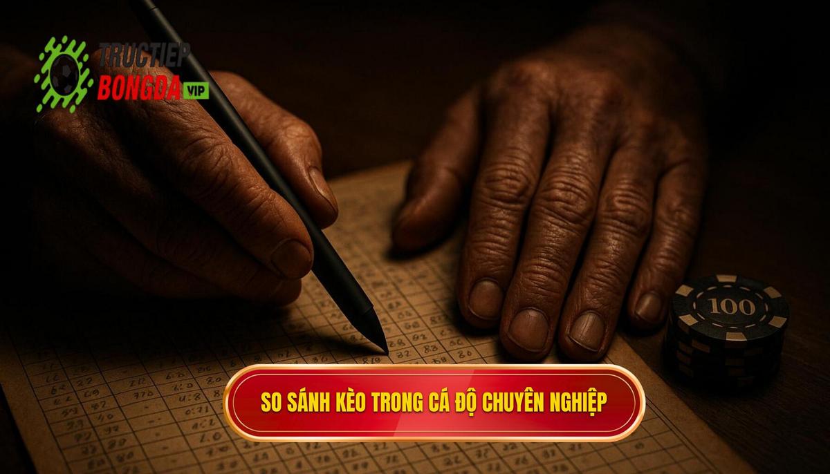 Tầm quan trọng của việc so sánh kèo nhà cái trong cá độ chuyên nghiệp