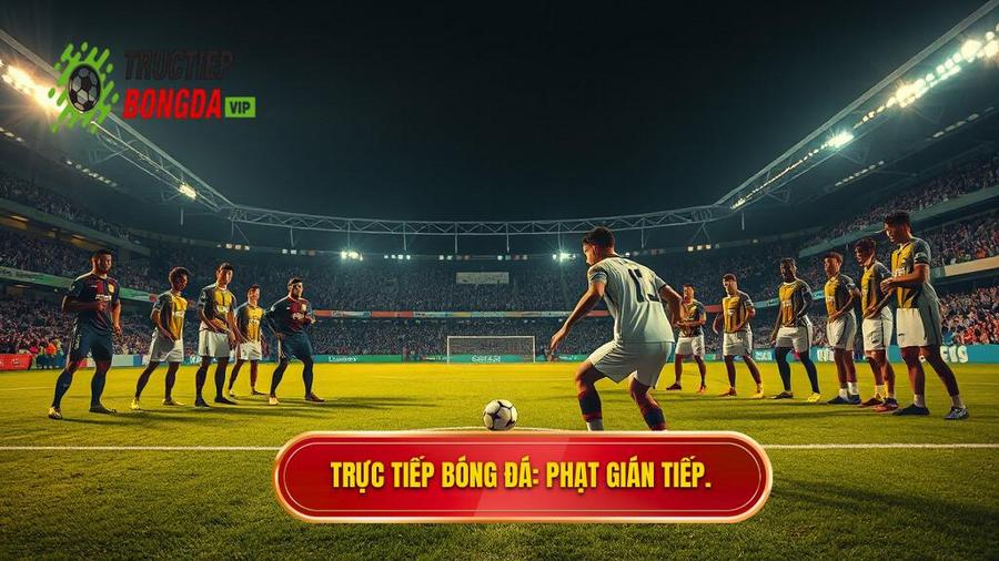 TRỰC TIẾP BÓNG ĐÁ_ Phạt gián tiếp.