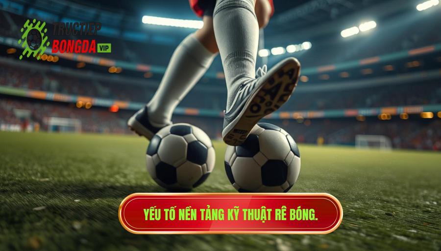 Các yếu tố nền tảng để thực hiện kỹ thuật rê bóng qua người tinh tế