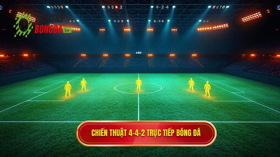 Chiến thuật bóng đá 4-4-2 kim cương: Phân tích chi tiết từ A-Z